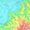 Cukarica Urban Municipality topographic map, elevation, terrain