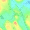 Knockcroghery topographic map, elevation, terrain