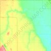 Kerns Township topographic map, elevation, terrain