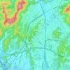 Gunpo-si topographic map, elevation, terrain