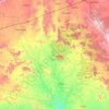 Chifunde topographic map, elevation, terrain