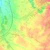 Mobberley topographic map, elevation, terrain