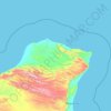 Alula District topographic map, elevation, terrain