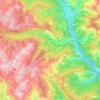 Espot topographic map, elevation, terrain
