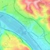 Rankin topographic map, elevation, terrain