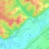Chamadelle topographic map, elevation, terrain