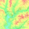 Salem topographic map, elevation, terrain