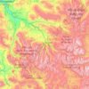 Pitkin County topographic map, elevation, terrain
