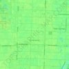 Greenacres topographic map, elevation, terrain