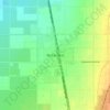 McFarland topographic map, elevation, terrain