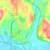 Snohomish topographic map, elevation, terrain