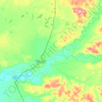 Humptulips topographic map, elevation, terrain