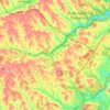 Cecil Township topographic map, elevation, terrain