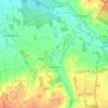 Cavenham topographic map, elevation, terrain