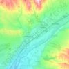 Iskander topographic map, elevation, terrain