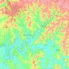 Trousdale County topographic map, elevation, terrain