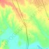 Angus topographic map, elevation, terrain