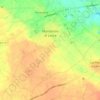 Monteroni di Lecce topographic map, elevation, terrain