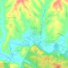 Nashville topographic map, elevation, terrain
