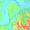 Kakasd topographic map, elevation, terrain