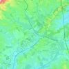 Torcy topographic map, elevation, terrain