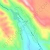 Ardakan topographic map, elevation, terrain