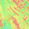 Koziova Rural Hromada topographic map, elevation, terrain