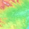 Veszprém topographic map, elevation, terrain