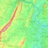 Loudoun County topographic map, elevation, terrain