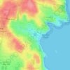 Coogee topographic map, elevation, terrain