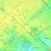 La Tablada topographic map, elevation, terrain