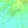 Coningsby topographic map, elevation, terrain