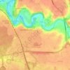 77380 topographic map, elevation, terrain
