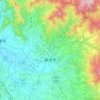 Kikuchi topographic map, elevation, terrain