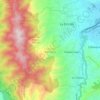 La Estrella, Antioquia topographic map, elevation, terrain