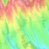 Kánya topographic map, elevation, terrain