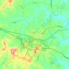 Bedford topographic map, elevation, terrain