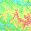 Vanxains topographic map, elevation, terrain