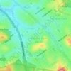 Holland Park West topographic map, elevation, terrain