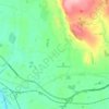 Clara topographic map, elevation, terrain