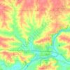 Byron Township topographic map, elevation, terrain
