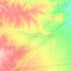 Pawnee County topographic map, elevation, terrain