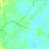 Bilsby topographic map, elevation, terrain