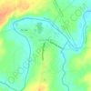 East Berlin topographic map, elevation, terrain