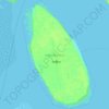 Sandwip topographic map, elevation, terrain