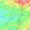 Micheldever topographic map, elevation, terrain