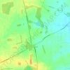 Stradsett topographic map, elevation, terrain