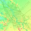 Hamilton topographic map, elevation, terrain