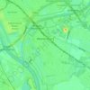Westervoort topographic map, elevation, terrain