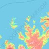 Måsøy topographic map, elevation, terrain